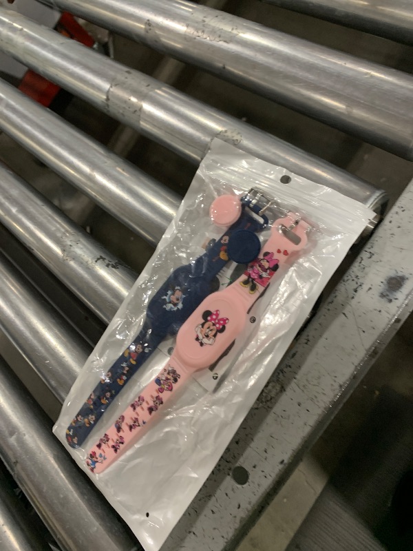 Photo 1 of [2 Pack] Kids Wristband Compatible with Samsung Galaxy SmartTag2, Cute Cartoon Silicone Wristband for SmartTag 2 Holder, Full Coverage Hidden Accessories for Child(Dark Blue+Pink)