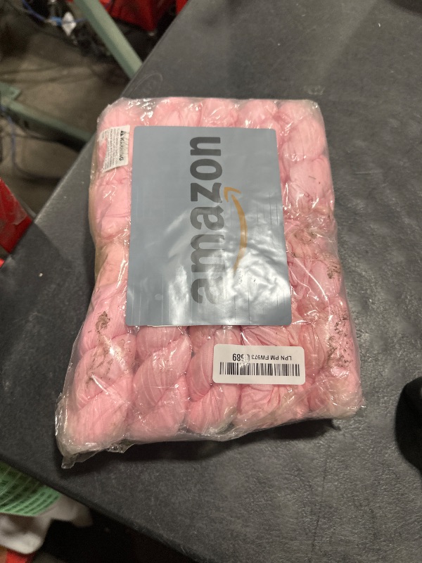 Photo 1 of 10 Pack Light Pink Cheesecloth Table Runner Gauze Rustic Sheer 35 x 70 inch Pink Cheese Cloth Table Runners for Wedding Party Bridal Shower Decor