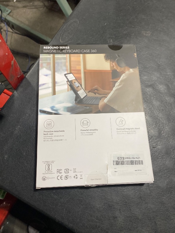 Photo 1 of ESR iPad Pro 11 Inch Case with Keyboard (M5/M4, 2025/2024), iPad Pro 11(5th) Keyboard Case with Easy-Set Magnetic Stand, Portrait/Landscape Modes, Removable Protective Case, Rebound 360 Series, Black