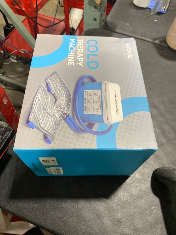 Photo 1 of Ice Machine for Knee After Surgery, Portable Cold Therapy Machine, Program Timer Ice Therapy Machine with Quiet Pump, Cold Compress Pad for Ankle, Arm Joints, Sports Injuries, Cryotherapy Pain Relief