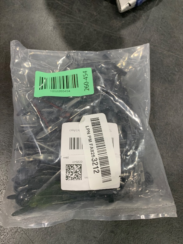 Photo 1 of 100 Pcs Nylon Universal Cable Tie Buckle for Car - Self-Locking and Easy Install Zipper Clips with Pin & Button Design - UV-Resistant Zip Tie for Quick and Effortless Car Daily Repair