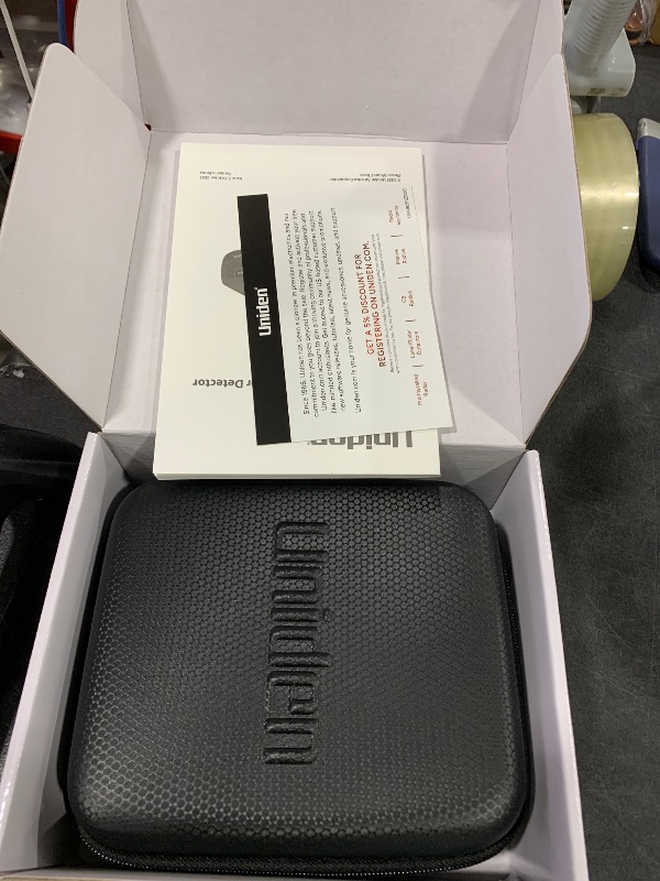 Photo 1 of Uniden R3 EXTREME LONG RANGE Laser/Radar Detector, Record Shattering Performance, Built-in GPS w/ Mute Memory, Voice Alerts, Red Light & Speed Camera Alerts, Multi-Color OLED Display , Black