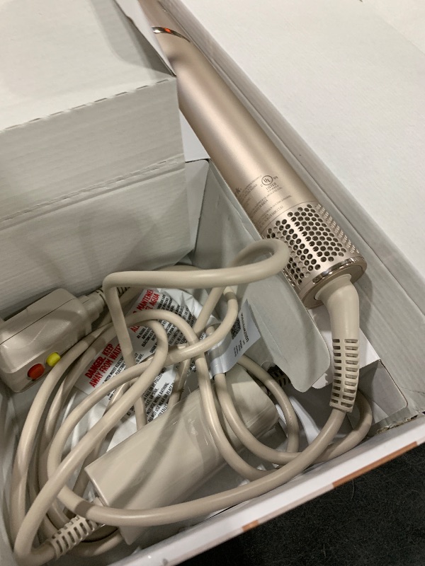 Photo 1 of Shark HD430 FlexStyle Air Styling & Drying System, Powerful Hair Dryer Brush & Multi-Styler with Auto-Wrap Curlers, Paddle Brush, Oval Brush, Concentrator Attachment, Stone