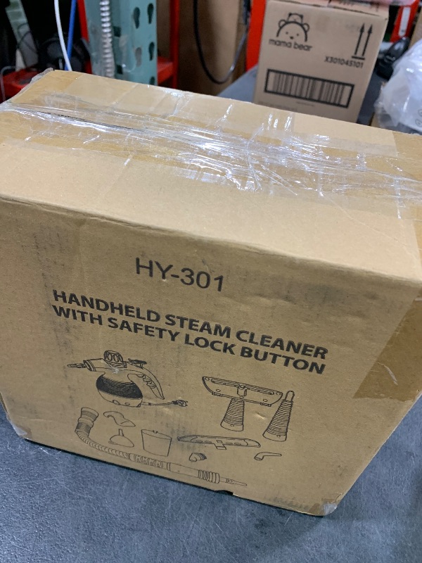Photo 1 of Pressurized Handheld Steam Cleaner,10 in 1 Handheld Steamer for Home Use with Safety Lock,Multi-Surface Steam Cleaner for Home,Bathroom, Clothes, Furniture, Car, Grout and More