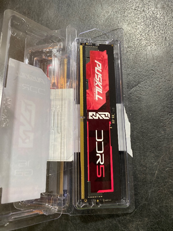 Photo 1 of PULSKILL DDR5 RAM 32GB Kit (2x16GB) 6000MHz CL30 Desktop Memory - Low Latency, Compatible for Intel 700/600 Series (XMP 3.0) & AMD Ryzen 7000 (Expo) - UDIMM 288-Pin 1.35V Computer Memory