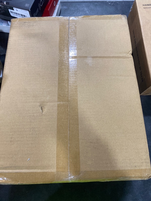 Photo 1 of QMNHAU 19'' Black Chandelier for Dining Room, 5-Light Modern Farmhouse Chandelier with Geometric Cage Adjustable Industrical Hanging Pendant Light Fixture for Kitchen Entryway Hallway Foyer Bedroom