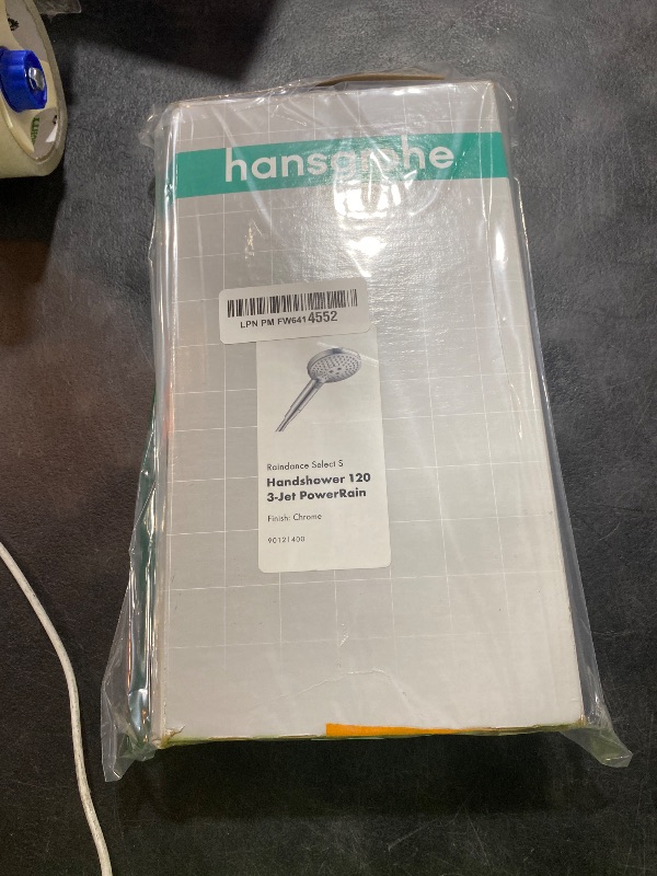 Photo 1 of hansgrohe Raindance Select S Low Flow 5-inch Handheld Shower Head Modern 3 -Spray PowderRain, Rain, Whirl 26036001