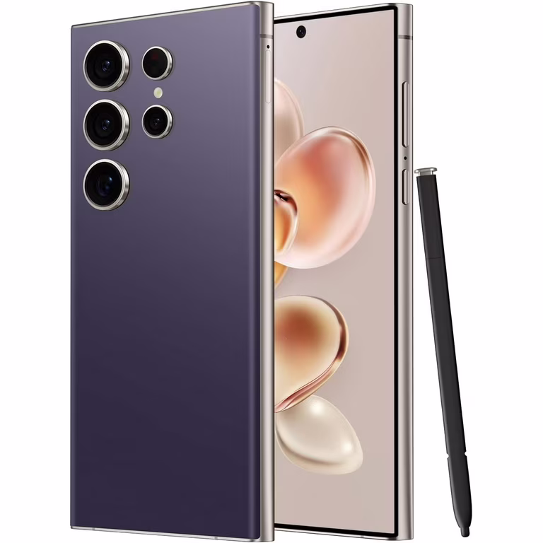 Photo 1 of HTDSHFY I24 Ultra 5G Unlocked Phones, Built in Pen, Smartphone Battery 6800mAh 6.8" HD Screen Unlocked Cell Phone, 8+512GB Android13 with 128G Memory Card, Fingerprint Lock/Face ID/GPS