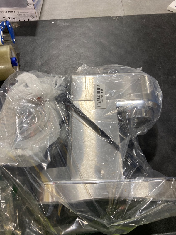 Photo 1 of Espresso Machine 20 Bar, Compact Espresso Maker, Stainless Steel Professional Expresso Coffee Machines with Steam Milk Frother & 34oz Removable Water Tank for Home & Office, Latte, Cappuccino, Silver