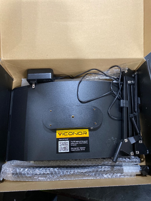 Photo 1 of Red Light Therapy Lamp for Body, Infrared Light Therapy Lamps with Stand 660nm Red Light &850nm Near Infrared Light Therapy Lamp Device for Body at Home with Eyes Protection Goggles?Brown Black?