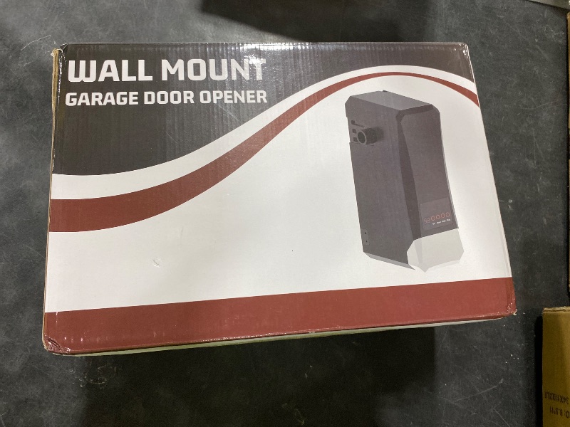 Photo 1 of ZUMI Wall-Mounted Garage Door Opener, App-Controlled Garage Opener with Manual Backup IR Sensors Wall Switch Electric Lock, Heavy-Duty Smart Garage Entry Device Access Unit for Garage Door Opening