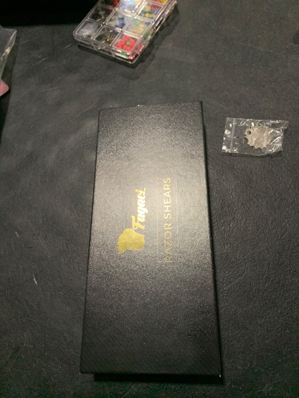 Photo 1 of Fagaci Professional Hair Scissors 6" - Extremely Sharp Blades, Fine Cutting Shears Set for Men and Women, Barber Scissors Kit