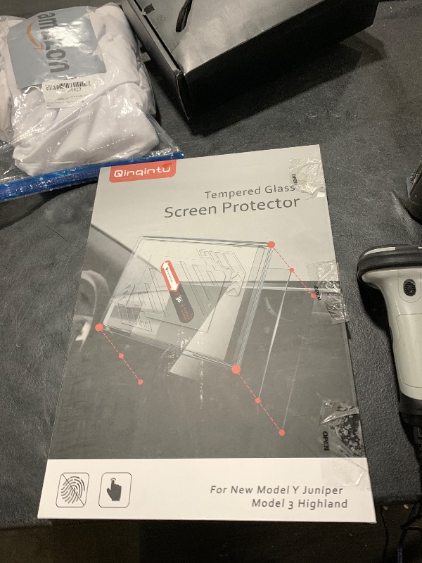 Photo 1 of Tesla Accessories for Model Y Juniper / 3 Highland Screen Protector [No Glare & Fingerprint] 9H Tempered Glass, for Model 3(2024-2026), Model Y Juniper, Matte