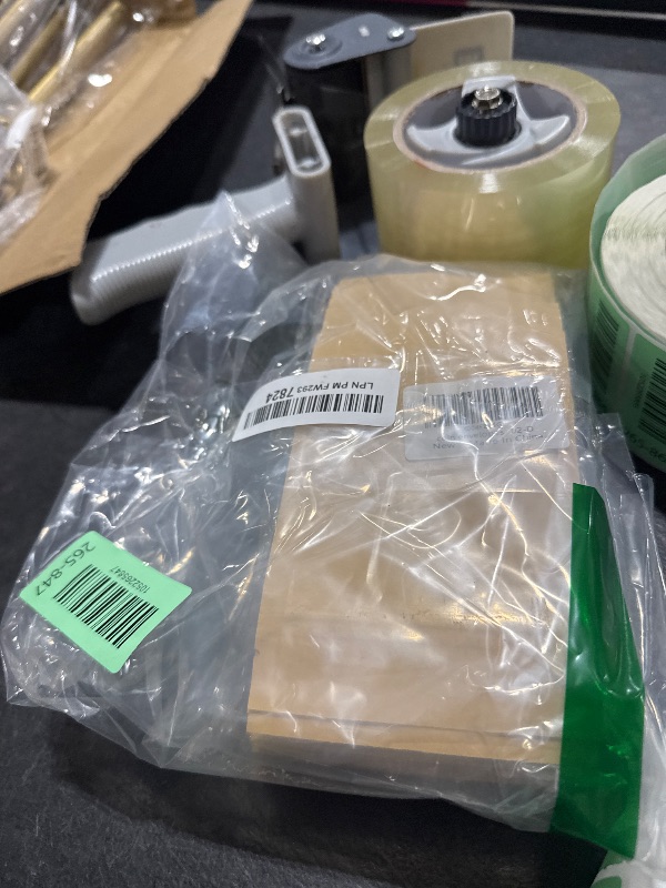 Photo 1 of 100 Pcs Small Resealable Seed Envelopes, Mini Zip Lock Kraft Bags with Window, 3.5"x5.5" Coffee Sample Bag Resealable Ziplock Bags, Small Business for Samples Food Storage Bag