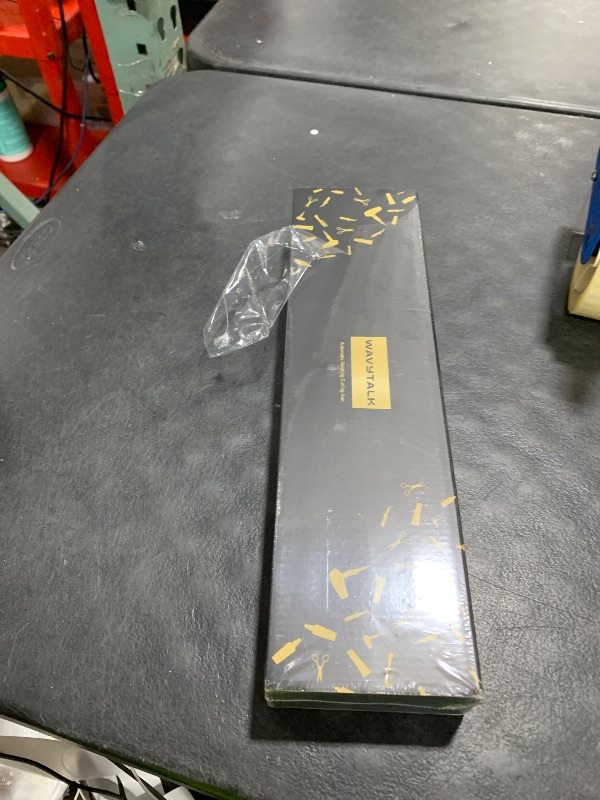 Photo 1 of Wavytalk 1 Inch Rotating Curling Iron, Curl Cycle, Automatic Curling Wand for Long Hair, Get Effortless Beach Waves with Self Spinning Barrel up to 430°F with Home Button, Dual Voltage, Purple