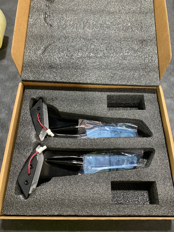 Photo 1 of Motorcycle CNC Side Mirrors with LED Light Fits for Ducati Panigale V4 V4S V4R 2019-2024 PANIGALE V2 2020-2024 Anti-glare Blue Lenses Adjustable Wind Wing Rearview Mirrors Turn Signal Mirrors