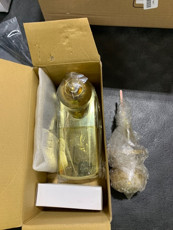 Photo 1 of MiLocks TKK-02P Digital Door Knob Handle Lock with Electronic Keypad - Keyless Entry Smart Door Lock with Adjustable Latch Locks, Audible Tones for Interior Front Doors & More, Polished Brass