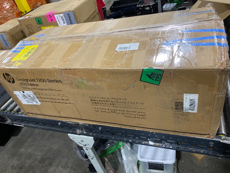 Photo 1 of HP DesignJet T210 Large 24-inch Color Plotter Printer for Easy Wide CAD & Poster Prints (8AG32D)