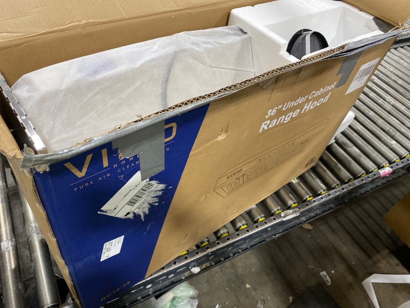 Photo 1 of VIKIO HOME Range Hood 36 Inch Under Cabinet with 980 CFM, 3-Speed Gesture Sensing & Touch Control, Stainless Steel Kitchen Hood Vent for LED Lights, Time Setting, Baffle Filters with Handlebar