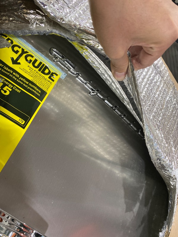 Photo 1 of FRIGIDAIRE FRIDGE GREY UNKNOWN MODEL