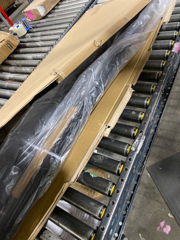 Photo 1 of Lumizone Extra Tall Cat Gate 61.02" High Pressure Mounted Extra Wide 26.38"-30.11" (17Sizes) 1.37" Gap No Drilling Auto-Close Tall Pet Gate for Dogs (Black, 26.38"-30.11" W)