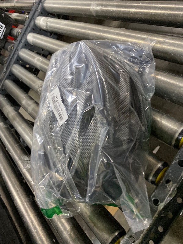 Photo 1 of Adult Cycling Bike Helmet, Lightweight and Adjustable with Pads&Visor for Men and Women,Premium Quality Airflow Unisex Bike Helmet,Suggested Fit 58-61 cm (Black)