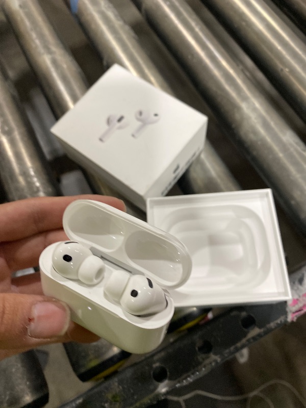 Photo 1 of Apple AirPods Pro 3 Wireless Earbuds, Active Noise Cancellation, Live Translation, Heart Rate Sensing,Hearing Aid Feature,Bluetooth Headphones,Spatial Audio, High-Fidelity Sound, USB-C Charging, White