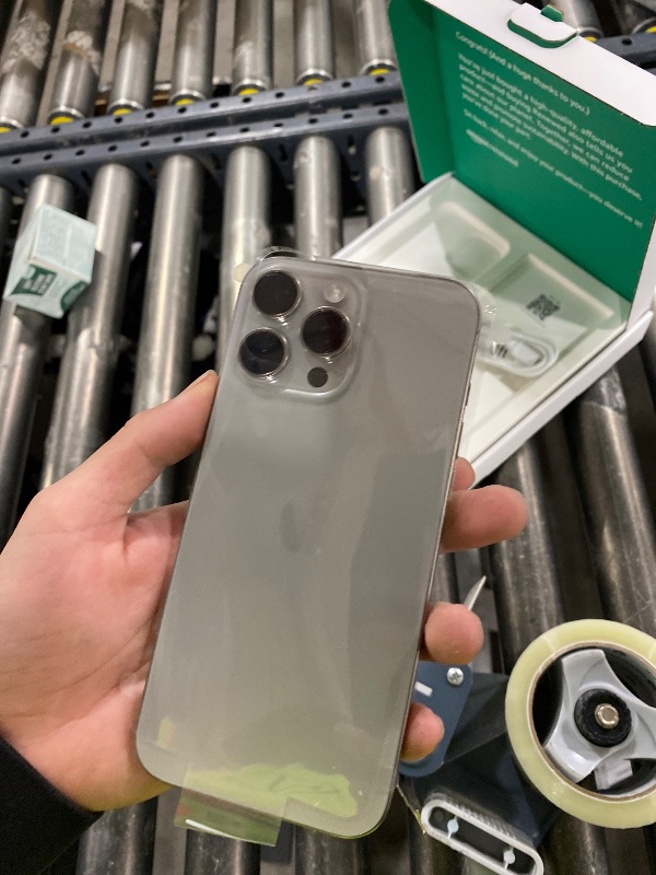 Photo 1 of Apple iPhone (Renewed Premium) 16 Pro Max, US Version, 256GB, Natural Titanium - Unlocked