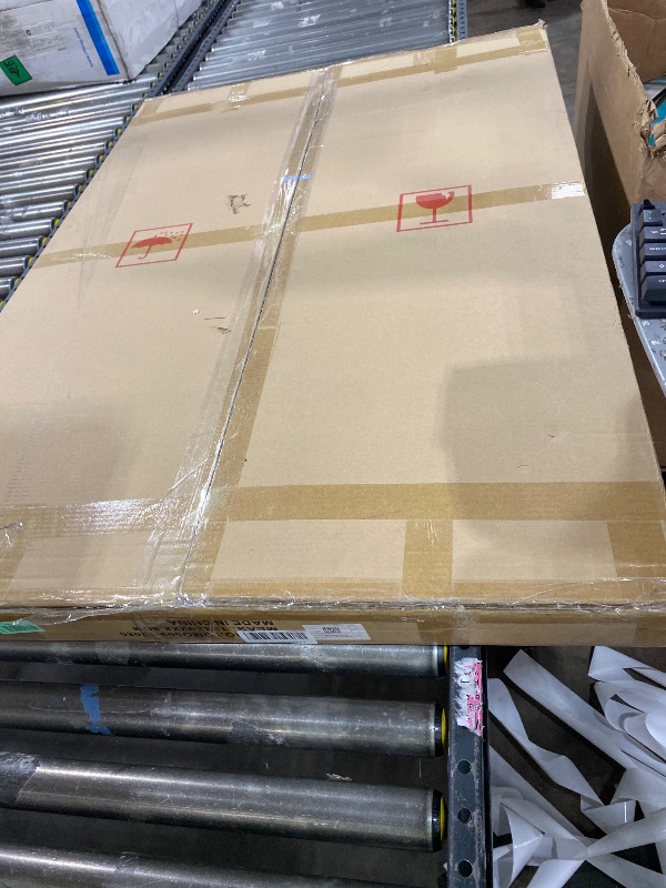 Photo 1 of Autdot Large Oval Decorative Mirrors, 47" x 32" Living Rroom Mirror with Mirrored Frame, Accent Beveled Mirror for Dining Room Bathroom Bedroom Entryway, Vanity Mirror Hang Horizontally or Vertically