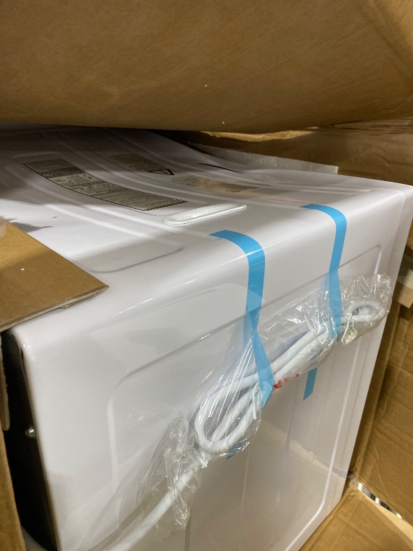 Photo 1 of BLACK+DECKER BCED37 Compact Dryer for Standard Wall Outlet, Small, 4 Modes, Load Volume 13.2 lbs., White