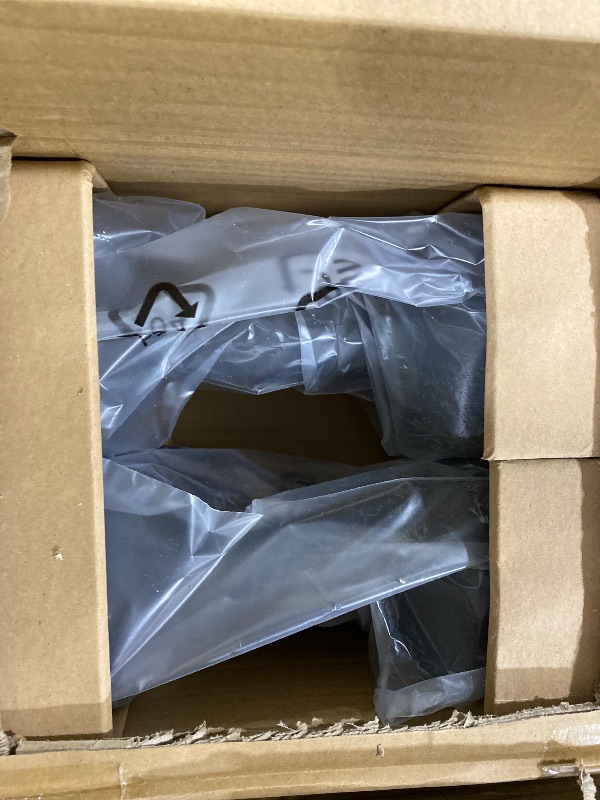 Photo 1 of Amazon Basics Neoprene Dumbbell Hand Weights, Rack with 3 Pairs (5, 10, and 15 Pounds), Green/Blue/Grey