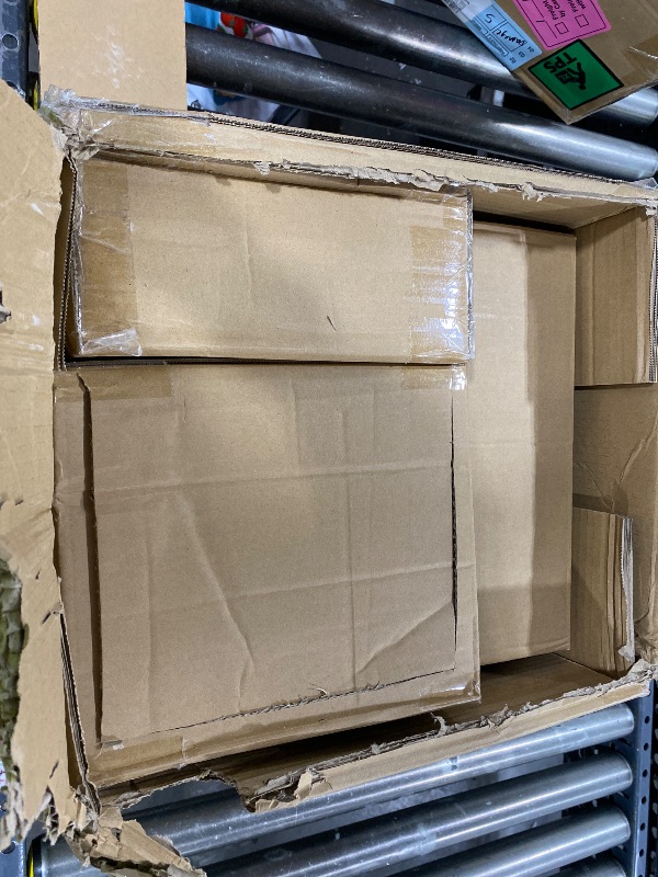 Photo 1 of Amazon Basics Neoprene Dumbbell Hand Weights, Rack with 3 Pairs (5, 10, and 15 Pounds), Green/Blue/Grey