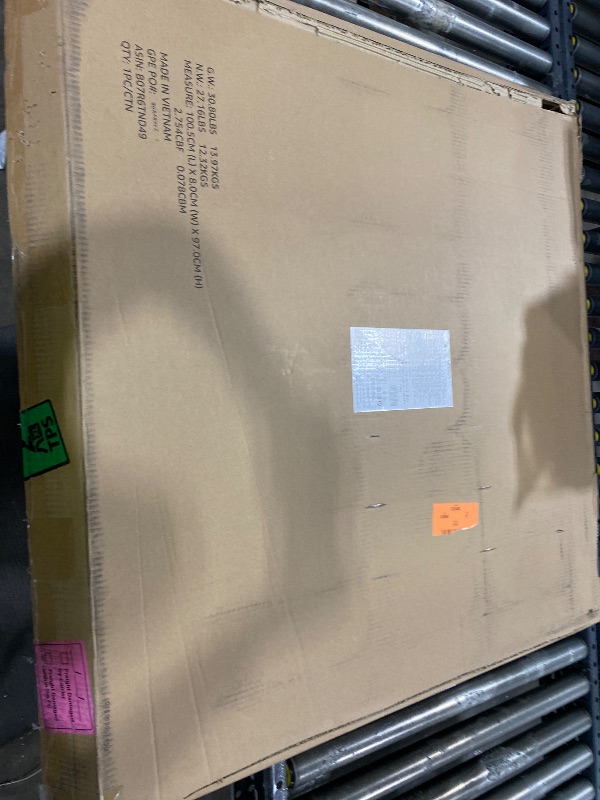 Photo 1 of Amazon Basics Foldable Metal Platform Bed Frame with Tool Free Setup, 18 Inches High, Sturdy Steel Frame, No Box Spring Needed, Twin, Black