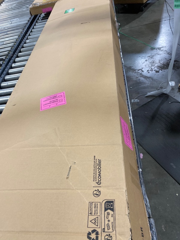 Photo 1 of Novilla King Size Bed Frame with Adjustable Headboard Platform King Bed Frame Linen Fabric Upholstered Headboard, No Box Spring Needed, Noise-Free, Wooden Slats Support, Easy Assembly, Beige