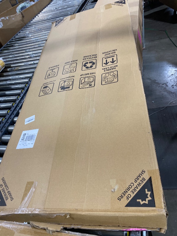 Photo 1 of Lumizone Extra Tall Cat Gate 61.02" High Pressure Mounted Extra Wide 2025 New (17 Sizes) 1.37" Gap No Drilling Auto-Close One-Handed Operation Tall Pet Gate for Dogs(Black, 61.02" H x 26.18"-29.91" W)