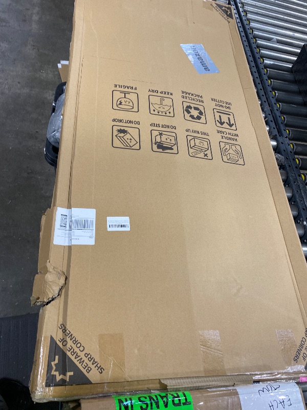 Photo 1 of Lumizone Extra Tall Cat Gate 61.02" High Pressure Mounted Extra Wide 2025 New (17 Sizes) 1.37" Gap No Drilling Auto-Close One-Handed Operation Tall Pet Gate for Dogs(Black, 61.02" H x 29.92"-59.44" W)