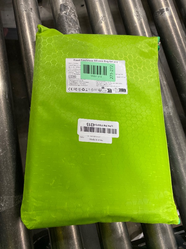 Photo 1 of ?Upgrade?Cadrim Reusable Extra Thick Silicone Food Storage Bags - 6 Packs Zipper Freezer Bags For Marinate Meats Sandwich, Snack, Cereal,Fruit Meal Prep, Leakproof, Dishwasher-Safe Lunch Storage Bags