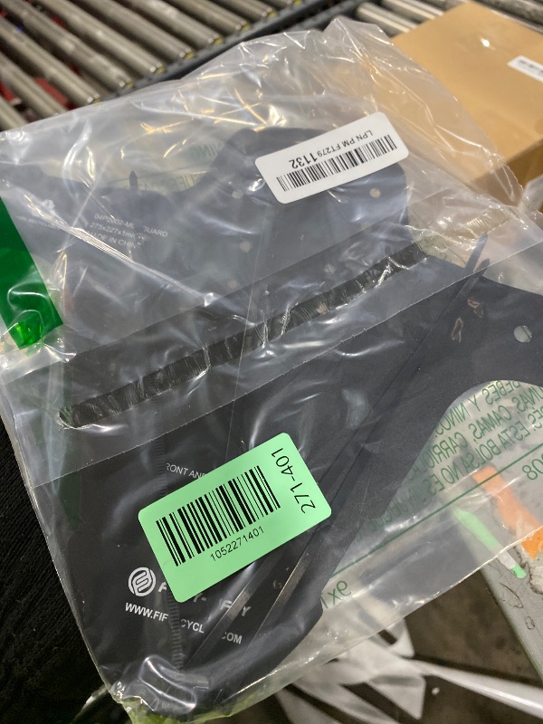 Photo 1 of FIFTY-FIFTY 2-Pack Mountain Bike Fender, MTB Mudguard, Front and Rear Compatible Bicycle Mudguard, Fits 26", 27.5", 29", Plus Size and Fat Bike Wheel Sizes (Black)