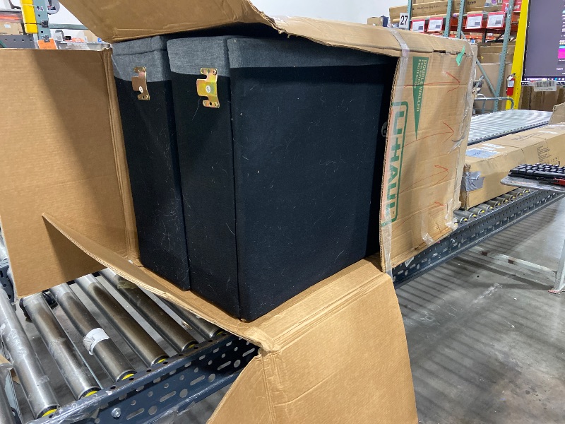 Photo 1 of HONBAY Modular Sectional Sleeper Sofa with Pull Out Couch Bed, L Shaped Couch with Storage Seat, Sectional Couches for Living Room,Bluish Grey