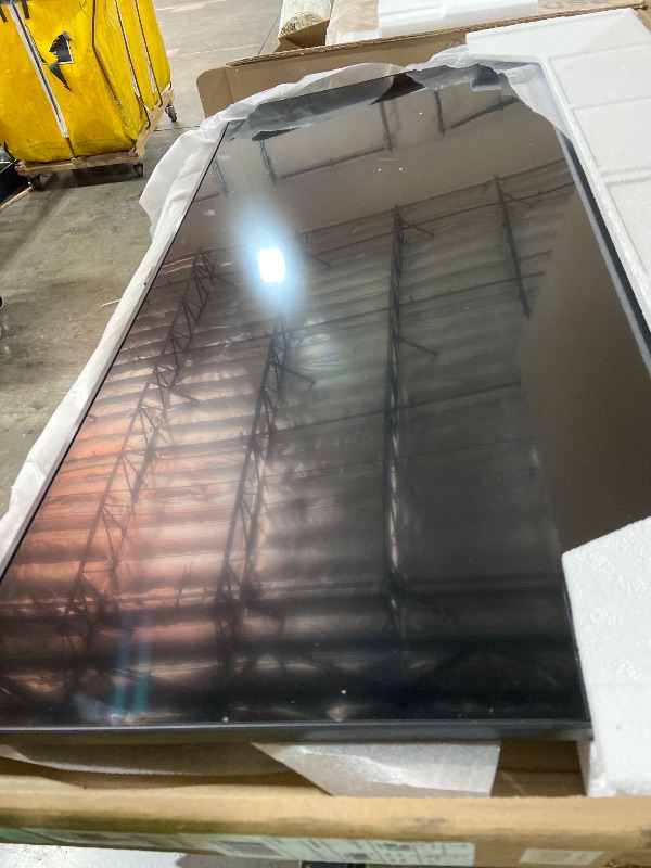 Photo 1 of FOR PARTS ONLY - Samsung 55-Inch Class Crystal UHD U8000F 4K Smart TV (2025 Model) Endless Free Content, Crystal Processor 4K, MetalStream Design, Knox Security, Compatible with Alexa