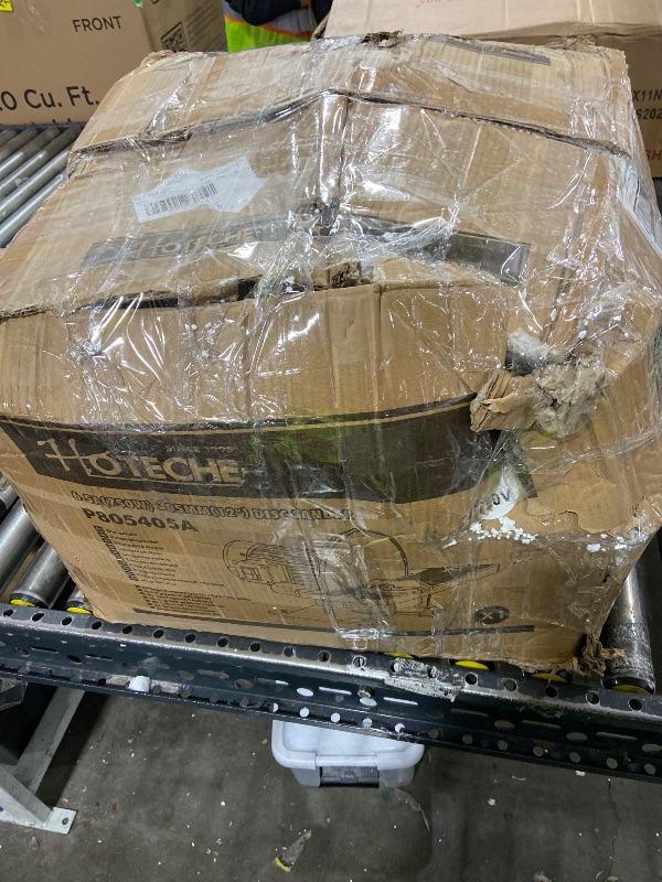 Photo 1 of Hoteche 12-Inch Benchtop Disc Sander 6.5-Amp Sanding Machine with Miter Gauge and Dust Collection System for Wood and Metal