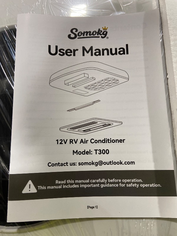 Photo 1 of 12V RV Air Conditioner 11000BTU with Soft Start, Efficient Cooling Camper AC Unit for Off-Grid Boondocking, Ultra Quiet DC Powered AC Unit for RVs, Vans, Trucks, Trailers