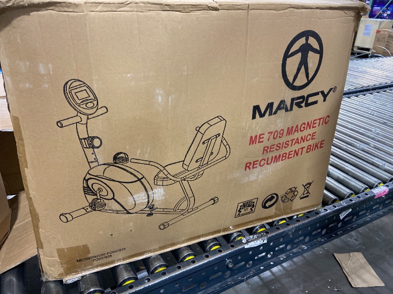 Photo 1 of Marcy Recumbent Exercise Bike with Resistance ME-709