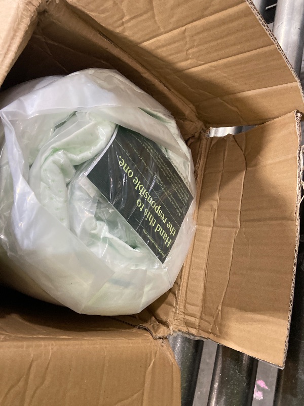 Photo 1 of Zinus 12 Inch Full Green Tea Memory Foam Mattress [New Version], Fiberglass Free, Medium Firm Feel, Zoned Pressure Relief, Certified Safe Foams & Fabric, Mattress in A Box