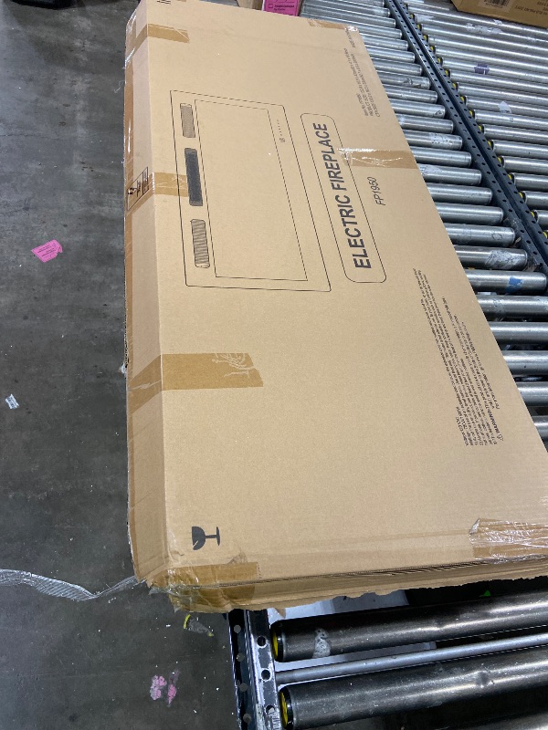 Photo 1 of Electric Fireplace 50 Inch Wall Mount Insert Fireplaces Realsmart 1500W,Fit for 2 X 6 stub,Ultra-Thin Heater Ultra-Thin with 3 Heating Modes Timer 12 Adjustable Flame Colors Touch Remote Control