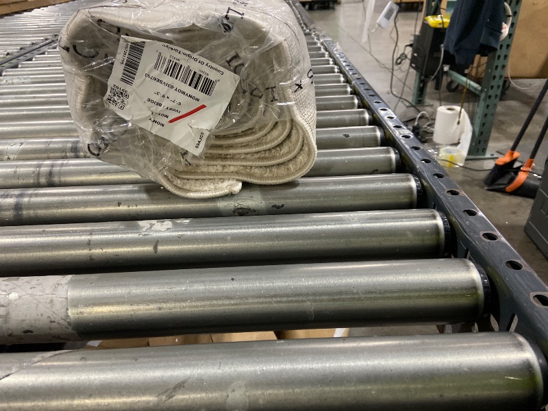 Photo 1 of Loloi Amber Lewis Monty Collection MOT-03 Ivory/Beige 6'-7" x 9'-3", .50" Pile Height, Area Rug