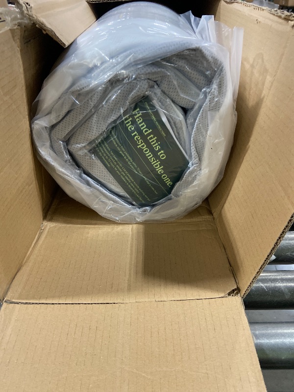 Photo 1 of Zinus 10 Inch Green Tea Essential Memory Foam Mattress [New Version], Queen, Fiberglass Free, Medium Feel, Breathable Airflow Memory Foam, Certified Safe Foams & Fabric, Mattress in A Box