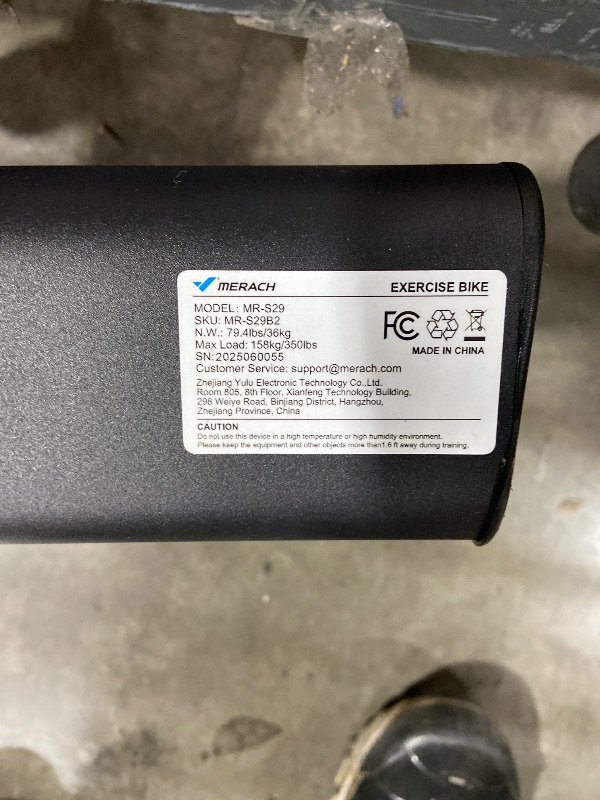 Photo 1 of Merach Magnetic Exercise Bike, Self powered Indoor Cycling Bike with Self-Developed App, 350 lbs Weight Capacity & 40 lbs Flywheel, Stationary Bikes for Home Cardio Gym Fitness