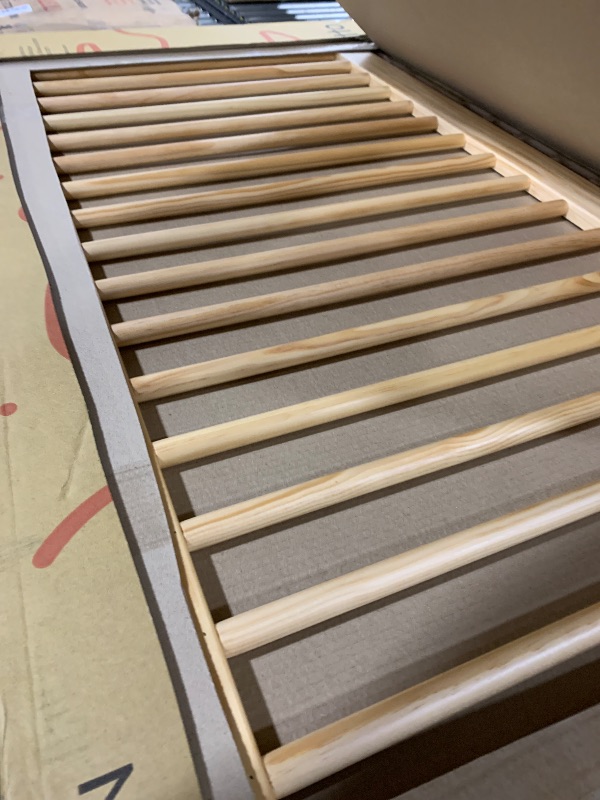 Photo 1 of Babyletto Hudson 3-in-1 Convertible Crib with Toddler Bed Conversion Kit in Natural, Greenguard Gold Certified