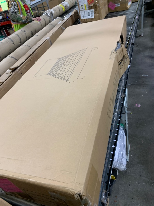 Photo 1 of wirpexhowak Queen Bed Frame with Headboard Upholstered Platform Bed Frame with Teddy Velvet Headboard, Wooden Slats Support/Wing Edge Design/No Box Spring Needed/Easy Assembly, Beige Queen